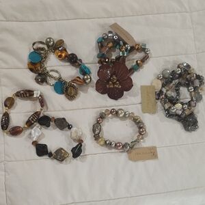 Erica Lyons Multicolor Beaded Bracelet Collection